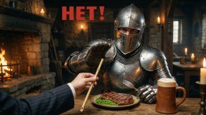 Баллада о застрявшем шлеме 🛡️ Новая история от Лютника