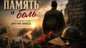 ПАМЯТЬ И БОЛЬ (посвящение ветеранам Великой Отечественной Войны), автор и исполнитель Д.Аникеев