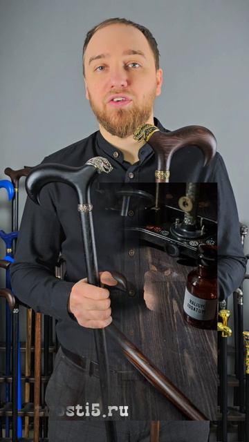Трость со змеей — идеальный подарок врачу 🐍⚕️ Заходите в каталог 8-962-684-23-56