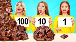 100 Слоев Еды Челлендж # Эпичная Битва с Едой от TeenDO Challenge