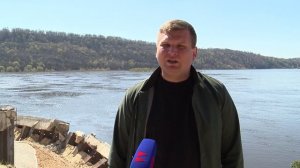 В Дзержинске разрушается набережная