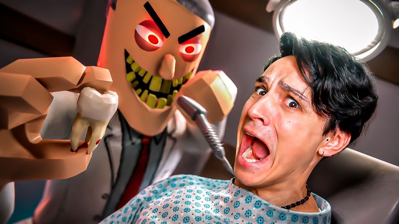 [PipaPupa] ОН ЧУТЬ НЕ ВЫРВАЛ МНЕ ВСЕ ЗУБЫ 😱🦷 СБЕЖАЛ ОТ СТОМАТОЛОГА-МОНСТРА В ROBLOX