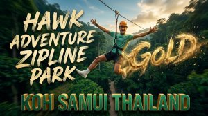 Канатная дорога на Koh Samui «Hawk Adventure Zipline Park» Thailand 🌴✨#Самуи #Таиланд #zipline