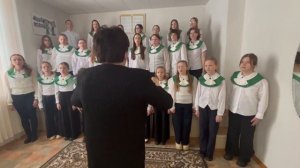 «Вьюга» из цикла «Проделки зимы» исполняет Образцовый хор «Юница»