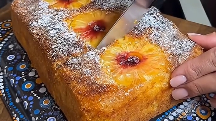 Ананасовый ПИРОГ...🥧🍍😋