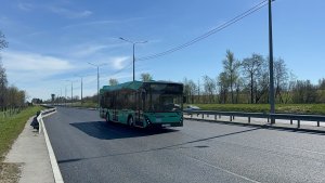 «Новинка» Электробус МАЗ-303Е23 №8369 в Санкт-Петербурге, 2026 год