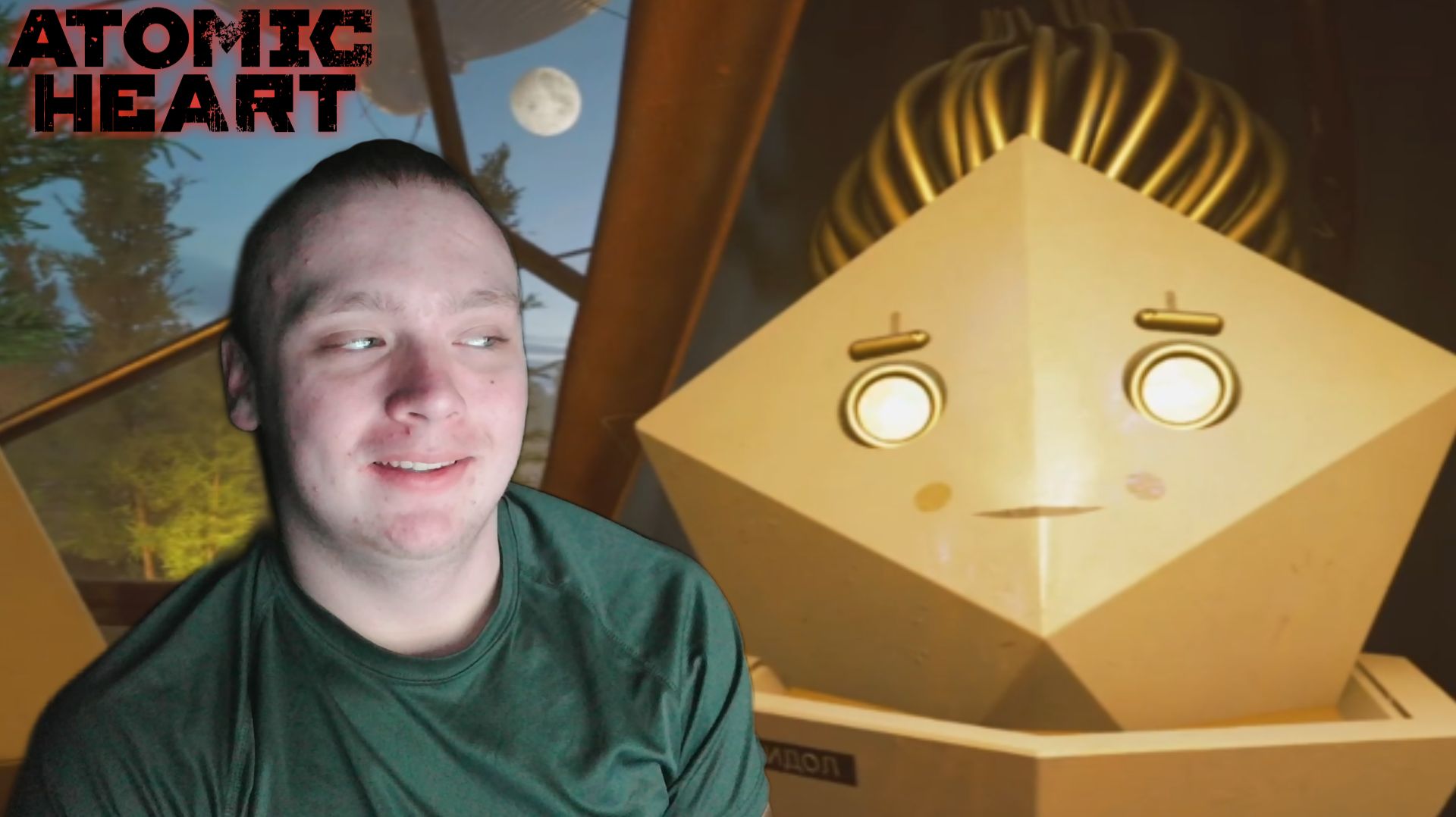 Очень уставший робот Валидол▫️Atomic Heart Кровь на Хрустале #28