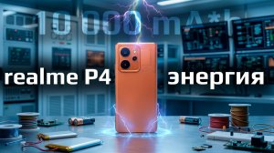 realme P4 Power - МОНСТР автономности. 10000 mA*h за 20 тысяч!