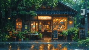 Rainy Day ☔ Chilling Your Mood 🎧 Chill Lo-fi Hip Hop to Study   Relax   Work 🌲 Lofi Coffee ☕