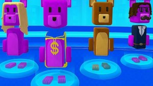 СЕМЬЯ БААРЕНОВ/Стикеры для  Игры с Боссами Super Bear Adventure