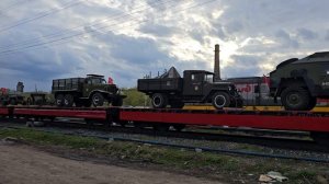Поезд победы приезжал в г.Стерлитамак.