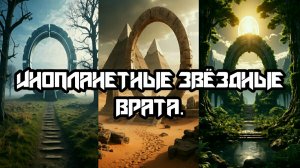 Инопланетные звёздные врата. Картинки.