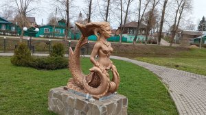 Нерехта-уголок тишины и спокойствия.Часть 2.Прогулка по городу.Площадь Свободы.Торговые ряды.Русалка