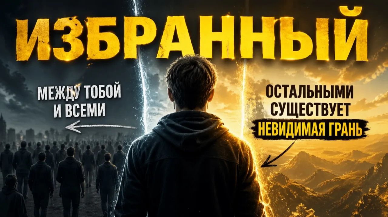 Избранный, между тобой и всеми остальными существует невидимая грань