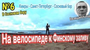 №6.На велосипеде в Санкт-Петербург｜Финский залив｜Путешествие Кимры-СПб-Сосновый бор｜Обзор города