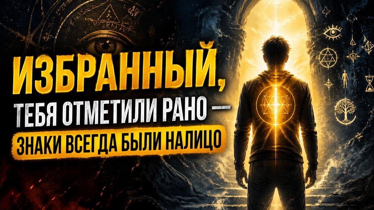 Избранный, тебя отметили рано — знаки всегда были налицо