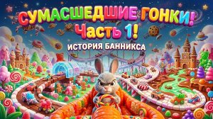 МУЛЬТОПИЯ | ГОНКИ! ЧАСТЬ 1 |  БАННИКС: ТАЧКИ, СЛАДОСТИ И ПАКОСТИ  ! МУЛЬТИКИ И ПЕСНИ ДЛЯ МАЛЫШЕЙ