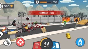 Zombie derby: pixel combat прохождение 5 уровня