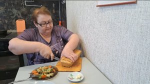 Мой диетический ужин!