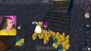 СПАСЛА 1000 ПРОПАВШИХ ДЕТЕЙ В 99 ДНЕЙ ВЫЖИВАНИЯ В ЛЕСУ в ROBLOX!