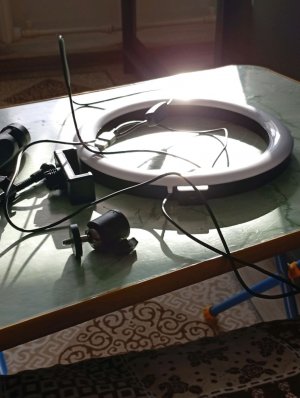 собираю Кольцевую лампу