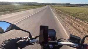 Решилась прокатиться на Yamaha FZ1 Fazer 2013