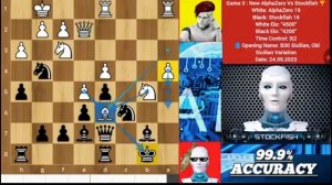 НовыйAlphaZero4500EloразгромилStockfish18вневероятнойшахматной партииШахматнаястратегияШахматы«на ру