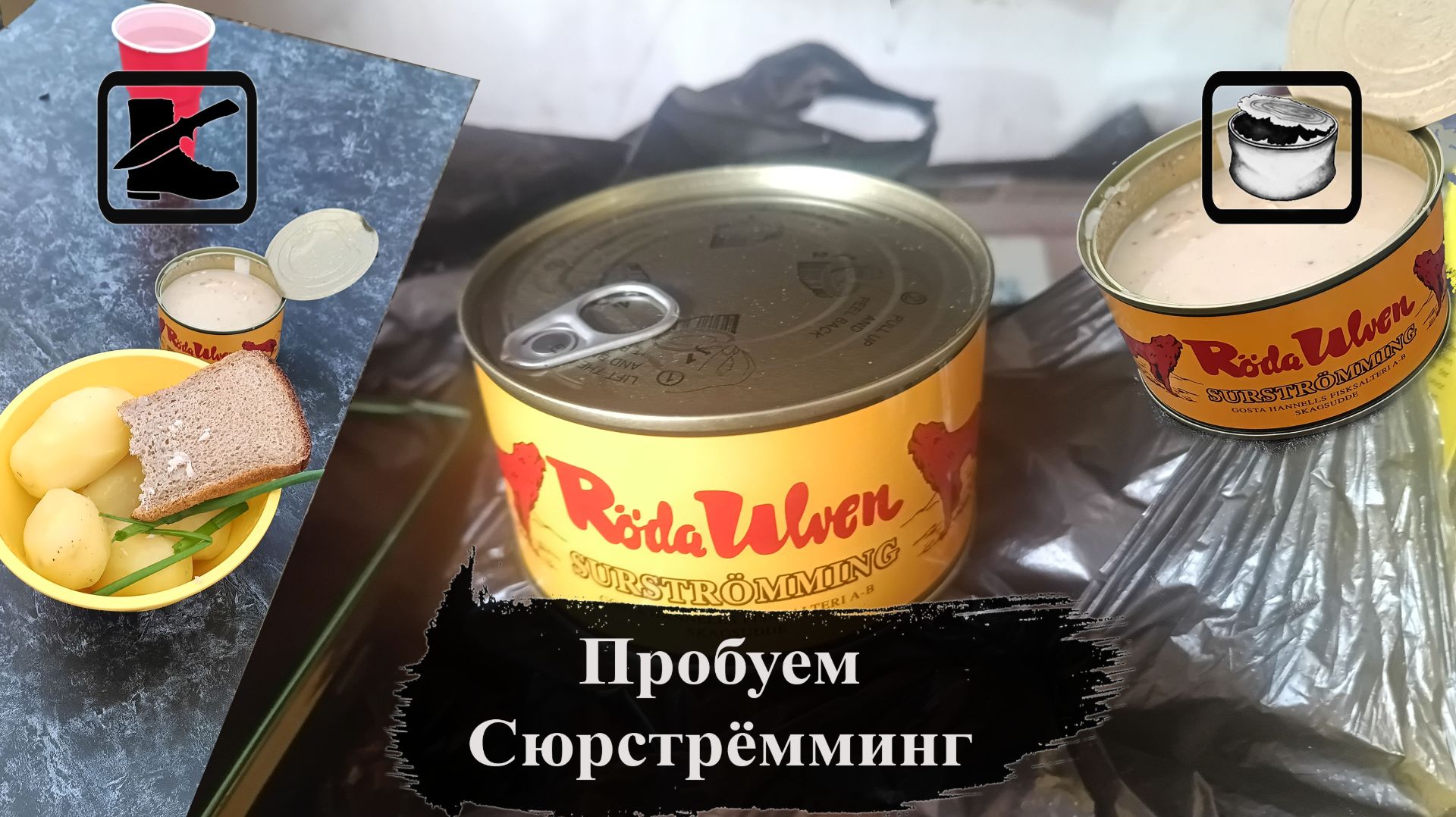 Пробуем Сюрстрёмминг!