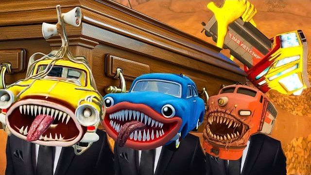 ПОЖИРАТЕЛЬ ПОЕЗДОВ ПРОТИВ МОНСТРА ТРЕВОРА ХЕНДЕРСОНА В GARRY'S MOD | МЕМ ТАНЦЕВАЛЬНАЯ ПЕСНЯ (КАВЕР)