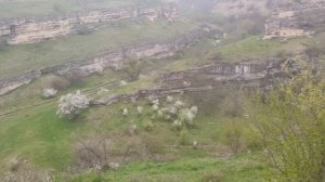 Восхитительный вид даже в пасмурную погоду! У Лермонтовской скалы #Кисловодск