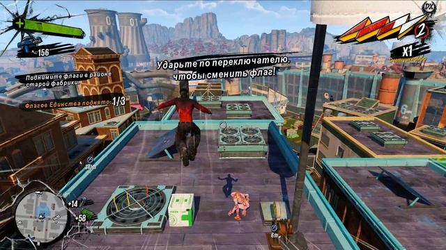 Sunset Overdrive Прохождение №62 Захват улиц Район старой фабрики