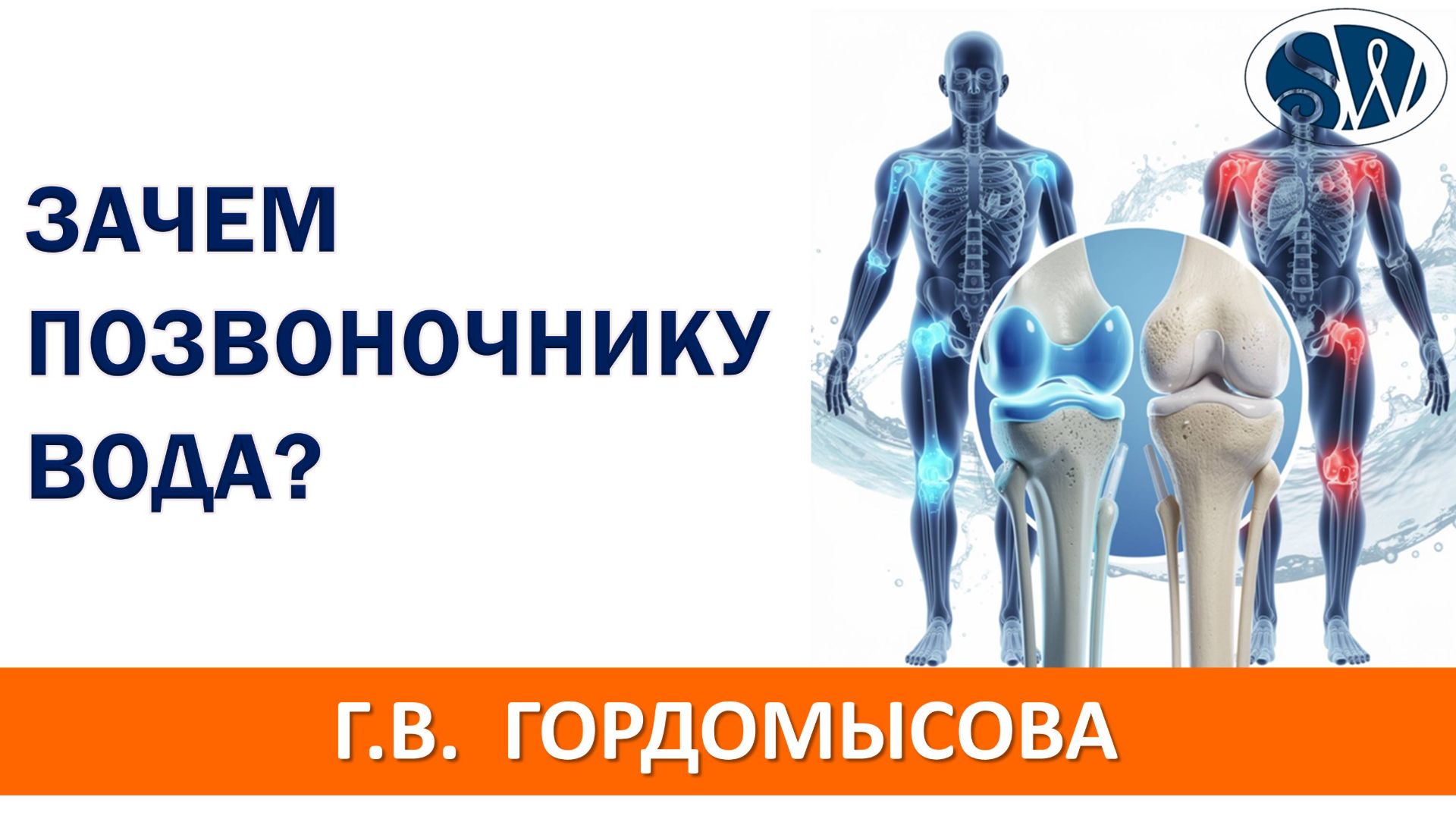 Зачем позвоночнику вода?