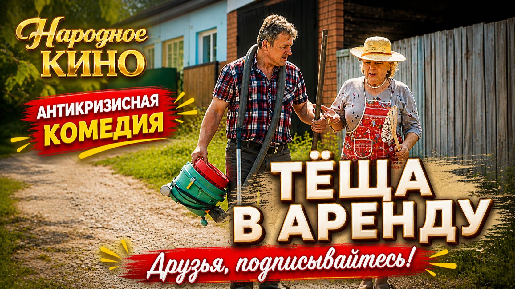А ВАМ СЛАБО СДАТЬ ТЁЩУ В АРЕНДУ? 😎Антикризисная комедия "ТЁЩА В АРЕНДУ" 😂 Проект "Народное кино"