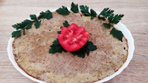 Полезное суфле с говяжьим фаршем