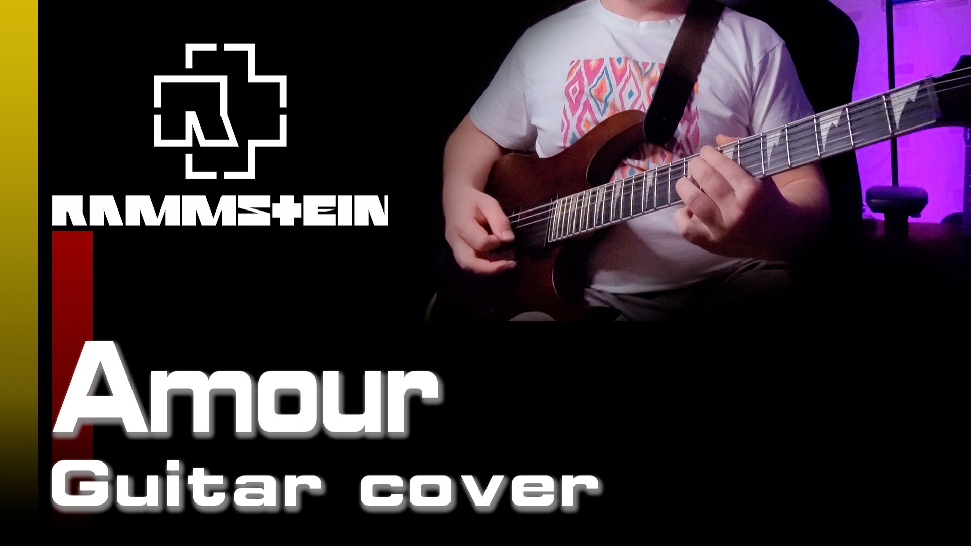 Rammstein - Amour [Guitar cover]