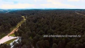 Гурьевский парк, стадион Металлург с высоты птичьего полета