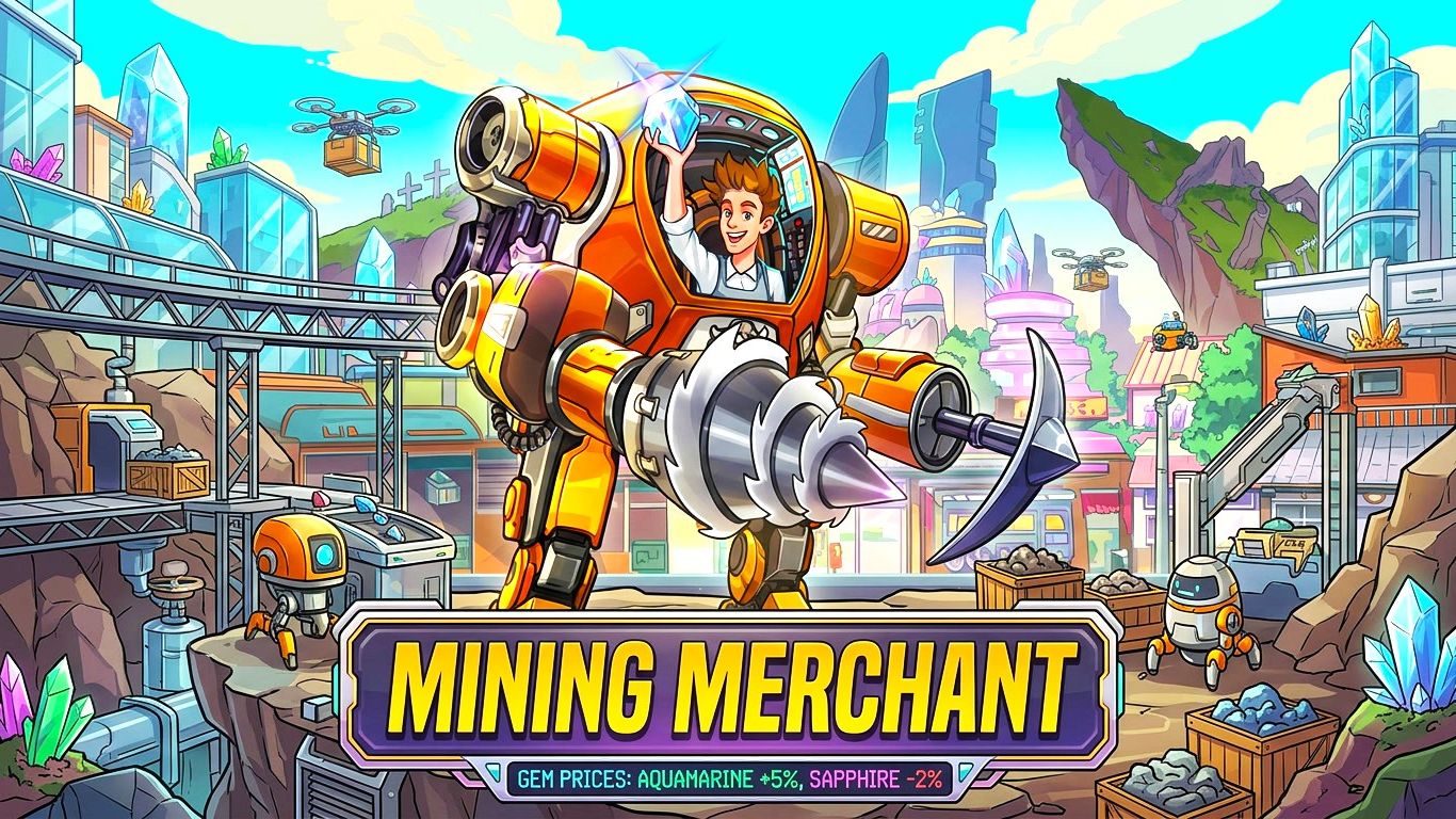 НАШЁЛ ИЗУМРУДНОЕ ЯДРО  - Mining Merchant #2