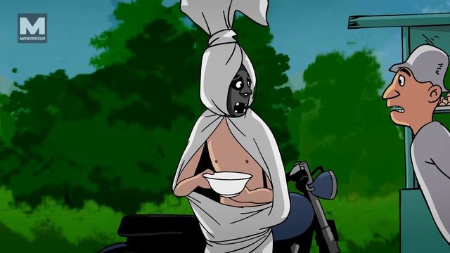 Preman Ditangkap Pocong - Kartun Hantu Lucu