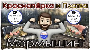Улов вопреки прогнозу: ловля мирной рыбы на спиннинг в аномальную апрельскую погоду. Мормышинг.