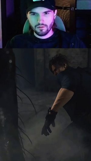 Леон Кеннеди против арахнофобии! 🕷 #ResidentEvil #RE4Remake #LeonKennedy #LeonS #SurvivalHorror