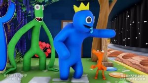 РАДУЖНЫЕ ДРУЗЬЯ - БОРЬБА ЗА ЖИЗНЬ!   Poppy Playtime Rainbow Friends - Анимации на русском