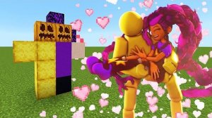 POPPY PLAYTIME АДДОН: ИГРОК И ЛИЛИ ЛАВБРЕЙДС В MINECRAFT PE