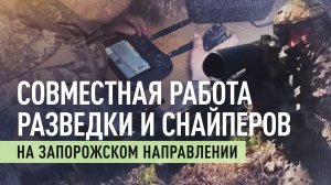 Разведка, скрытность, поражение: как снайперы и операторы БПЛА координируют удары по противнику