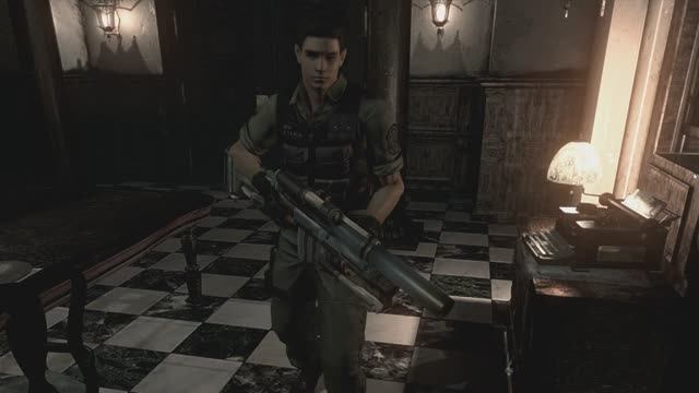 Resident Evil HD Remaster Приключение Криса Редфилд Особняк Спенсеров #1