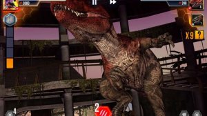 Просто сражаюсь, сражения и победа « Я играю в Jurassic world the Game «