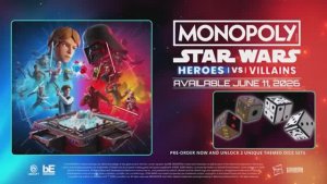 Monopoly Star Wars Heroes vs Villains - Мировая премьера  Трейлера игры для PS5