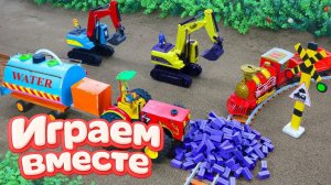 МУЛЬТИКИ ПРО СУПЕРГЕРОЕВ И ИГРУШКИ ДЛЯ ДЕТЕЙ 🚧 СТРОИМ ВМЕСТЕ ИГРУШЕЧНЫЙ ДОМИК ДЛЯ ХАЛКА Ч.5!!