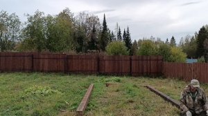 Делаем фундамент для теплицы. Сажаю ежевику.(архив 2025 г.)