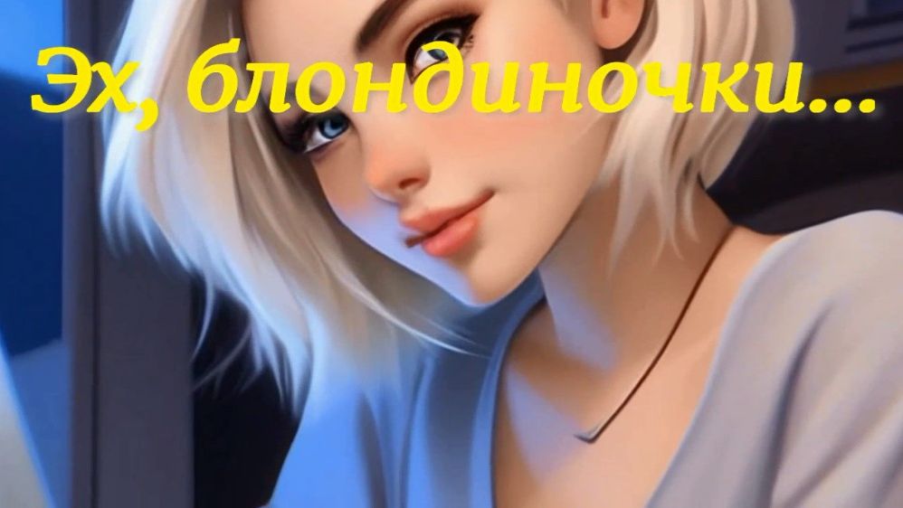 Эх, блондиночки. Стихи, монтаж и генерация звука в ИИ - Евгений Доставалов