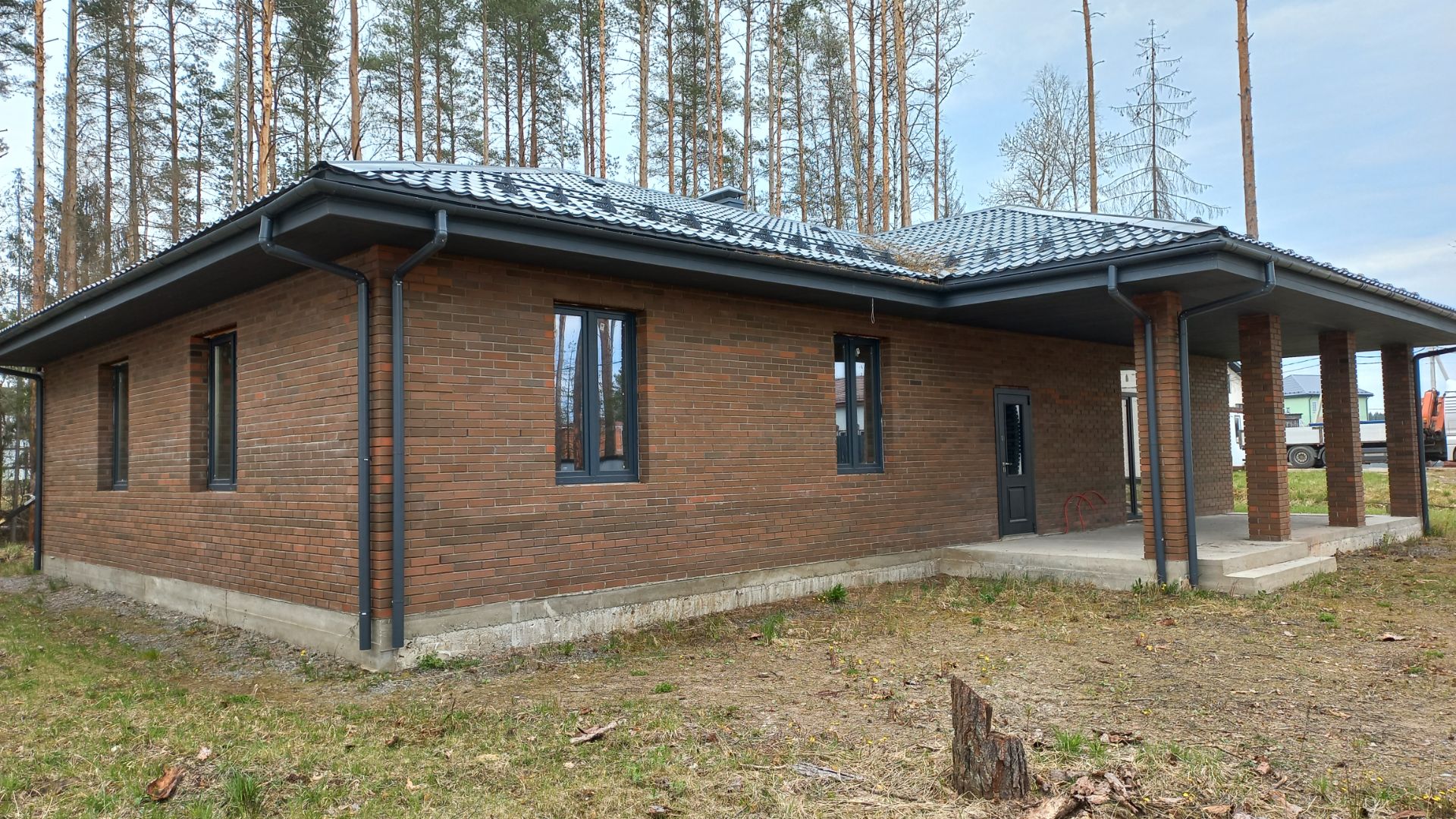 Новый коттедж в Левашово (Новоселки)